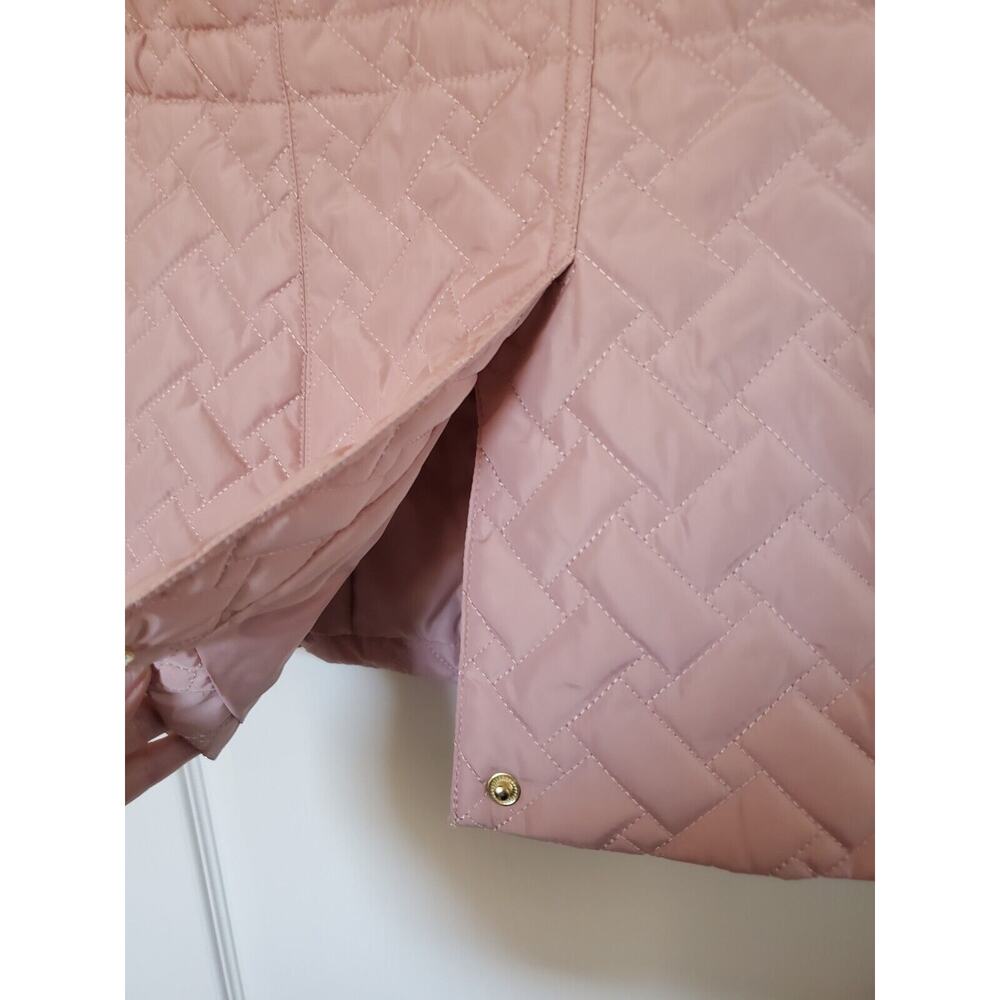 Cole Haan Blush Pink Quilted Jacket Coat NWT, Size XS - Picture 11 of 14